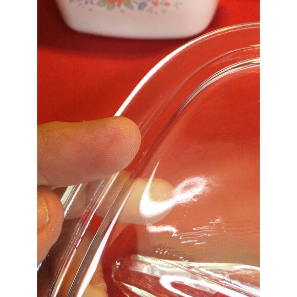 CorningWare A-1.5L Casserole Dish w/Pyrex Glass Lid Corning Symphony - Picture 9 of 10